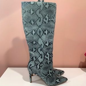 Steve Madden Snakeskin Boots
